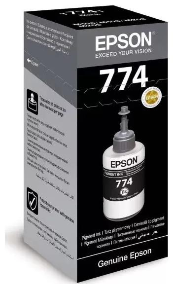 Картридж Epson T7741S (C13T774198), черный, 140 мл