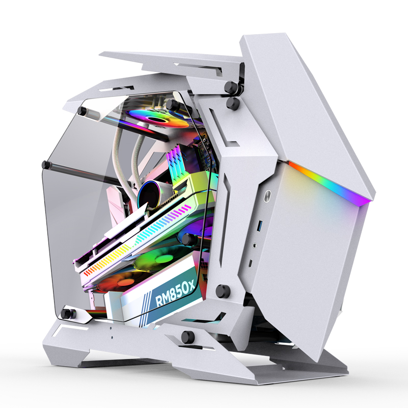 

Корпус JONSBO MOD-3 Mini, mATX, Mini-Tower, USB 3.0, USB Type-C, белый, без БП (MOD-3 Mini White), MOD-3 Mini