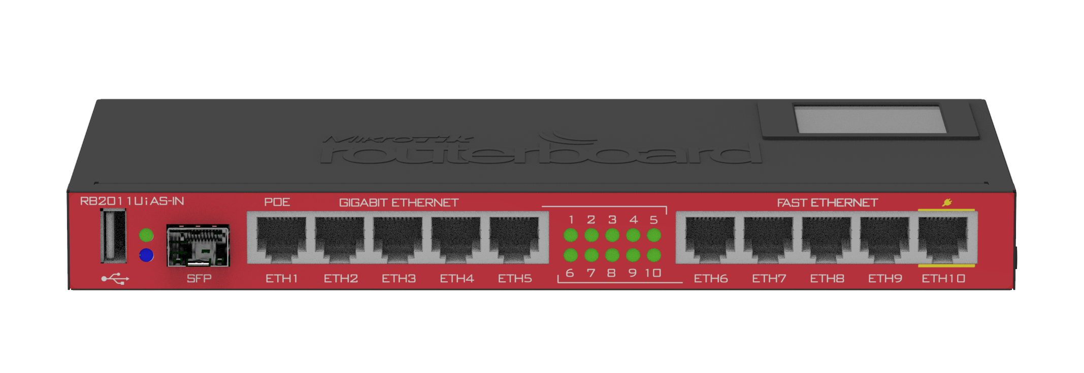 Маршрутизатор MikroTik RouterBoard 2011UiAS-IN