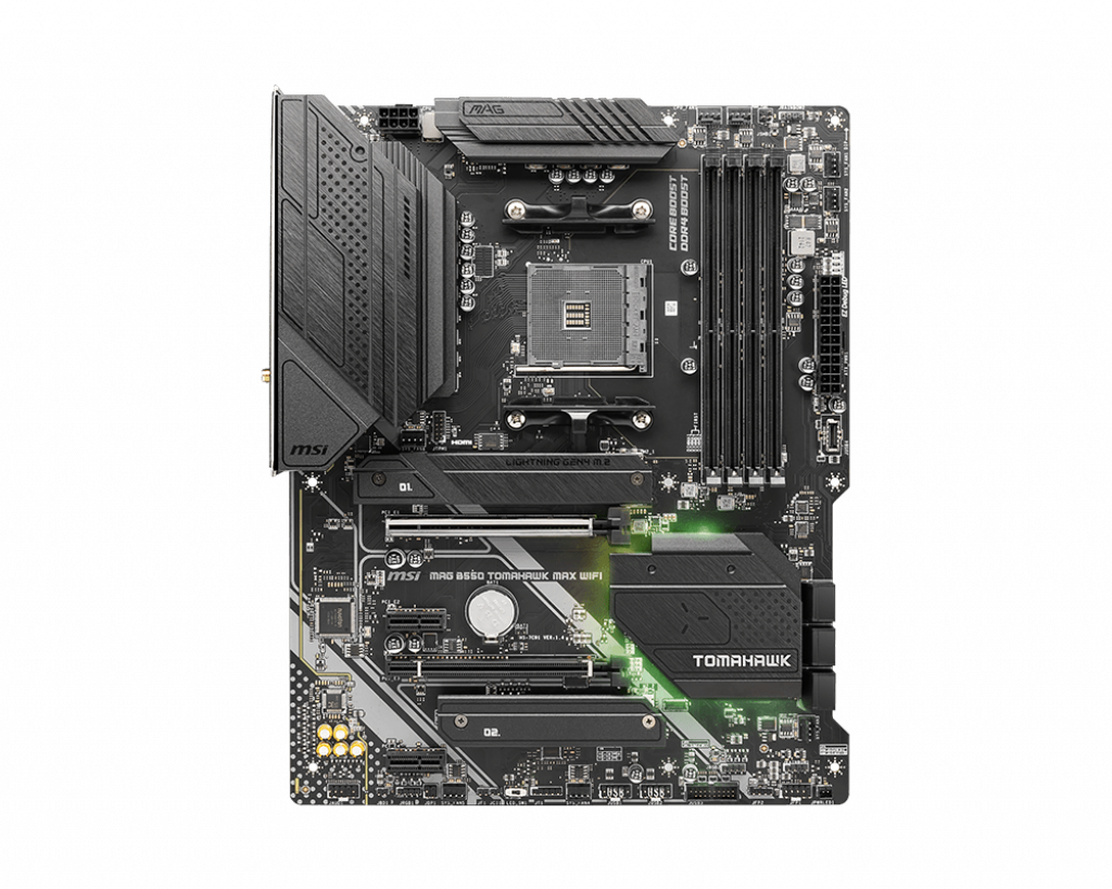 Материнская плата MSI MAG B550 TOMAHAWK MAX WIFI, SocketAM4, AMD B550, ATX