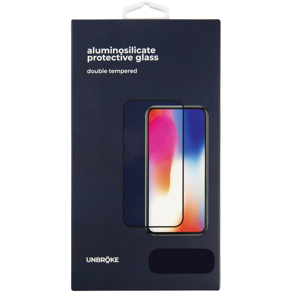 Защитное стекло UNBRÖKE для экрана смартфона Xiaomi Redmi Note 11s 5G, Full Glue, черная рамка (УТ000032362)