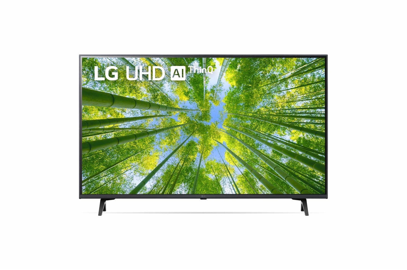 Телевизор 43" LG 43UQ80006LB, 3840x2160, DVB-T /T2 /C, HDMIx3, USBx2, WiFi, Smart TV, темно-серый (43UQ80006LB)