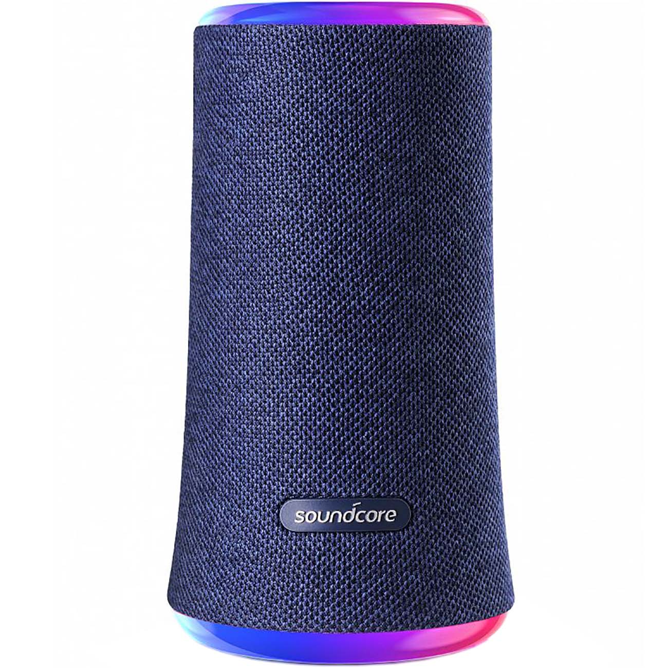 

Портативная акустика Soundcore Flare 2, 20 Вт, Bluetooth, подсветка, синий (SDC-A3165G31-BL), Flare 2