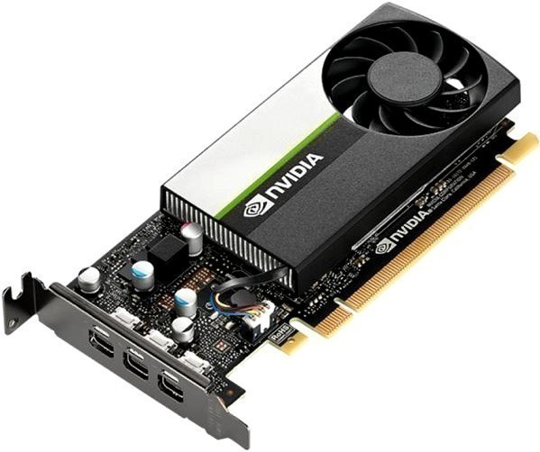 Видеокарта NVIDIA T400, 4Gb DDR6, 64bit, PCI-E, 3miniDP, Retail (900-5G172-2540-000) - фото 1