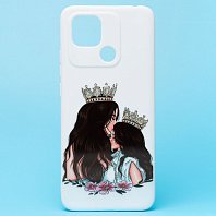 

Чехол-накладка SC302 для смартфона Xiaomi Redmi 10C, силикон, белый (208278)