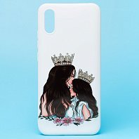 

Чехол-накладка SC302 для смартфона Xiaomi Redmi 9A/Redmi 9i, силикон, белый (208291)