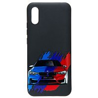 

Чехол-накладка SC302 для смартфона Xiaomi Redmi 9A/Redmi 9i, силикон, черный (208294)