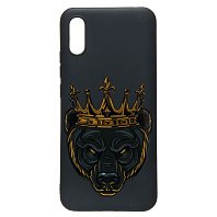 

Чехол-накладка SC302 для смартфона Xiaomi Redmi 9A/Redmi 9i, силикон, черный (208298)