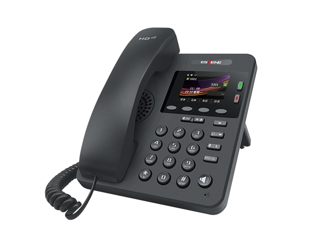 

VoIP-телефон Escene ES270-PC, 2 линии, 2 SIP-аккаунта, цветной дисплей, PoE, черный (ES270-PC), ES270-PC