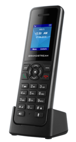 

Комплект базовая станция с трубкой Grandstream DP750/DP720, 10 линий, 10 SIP-аккаунтов, цветной дисплей, PoE, черный (DP750/DP720), DP750/DP720
