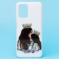

Чехол-накладка SC302 для смартфона Xiaomi Redmi Note 10/Redmi Note 10S, силикон, белый (208317)