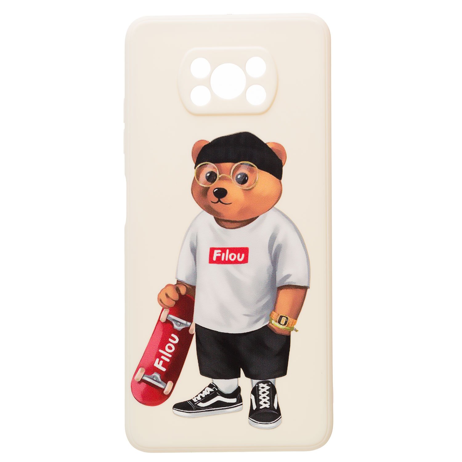 

Чехол-накладка SC307 для смартфона Xiaomi Poco X3/Poco X3 Pro, силикон, принт 004 (208946)