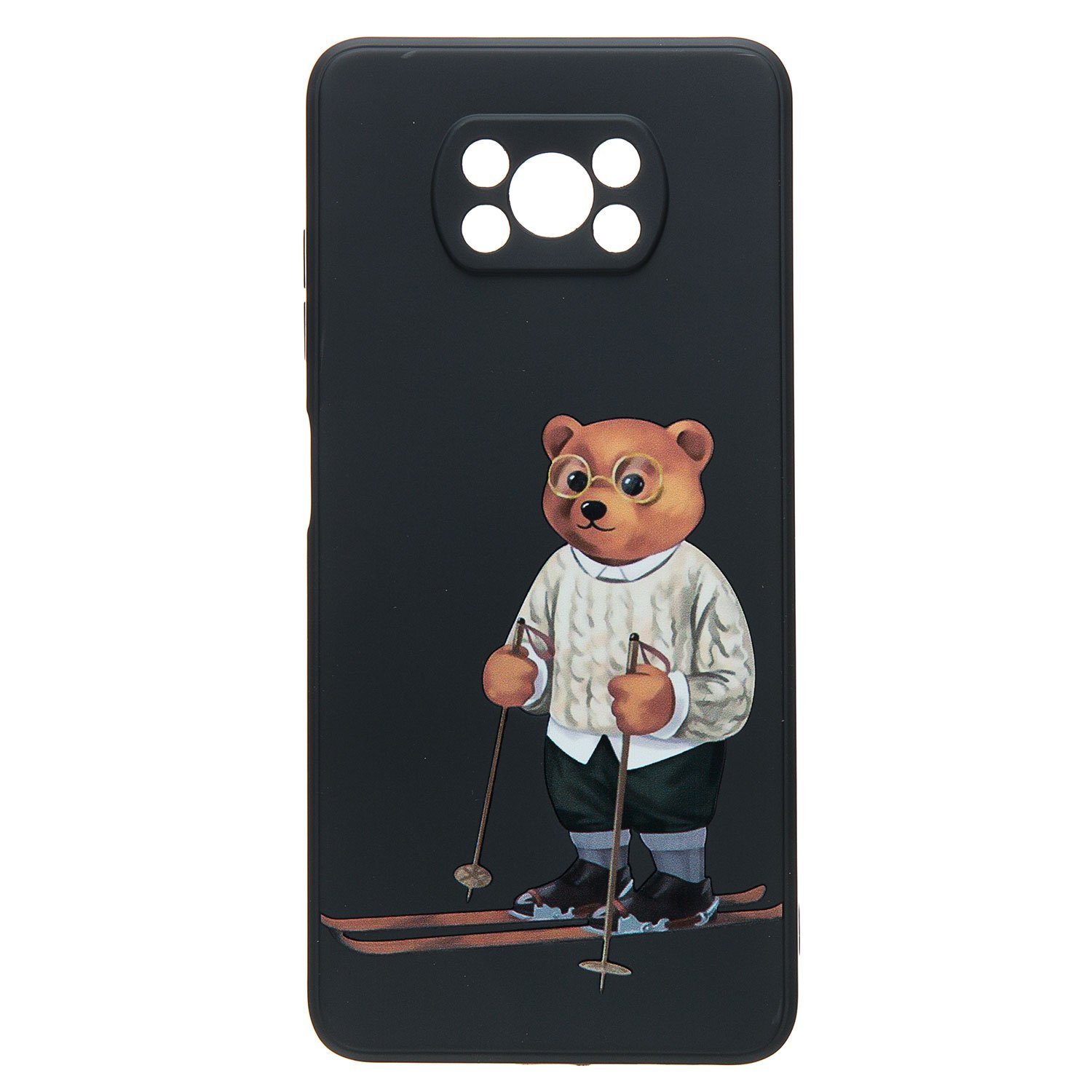 

Чехол-накладка SC307 для смартфона Xiaomi Poco X3/Poco X3 Pro, силикон, принт 005 (208947)