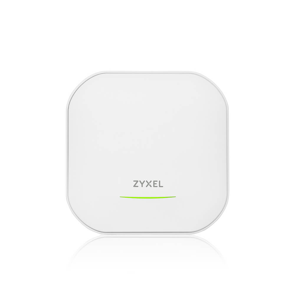 

Точка доступа ZYXEL NebulaFlex NWA220AX-6E, LAN: 2x2.5 Гбит/с, 802.11a/b/g/n/ac/ax, 2.4 / 5 ГГц, до 5.38 Гбит/с, внутренних антенн: 4x6dBi, PoE (NWA220AX-6E-EU0101F), NebulaFlex NWA220AX-6E