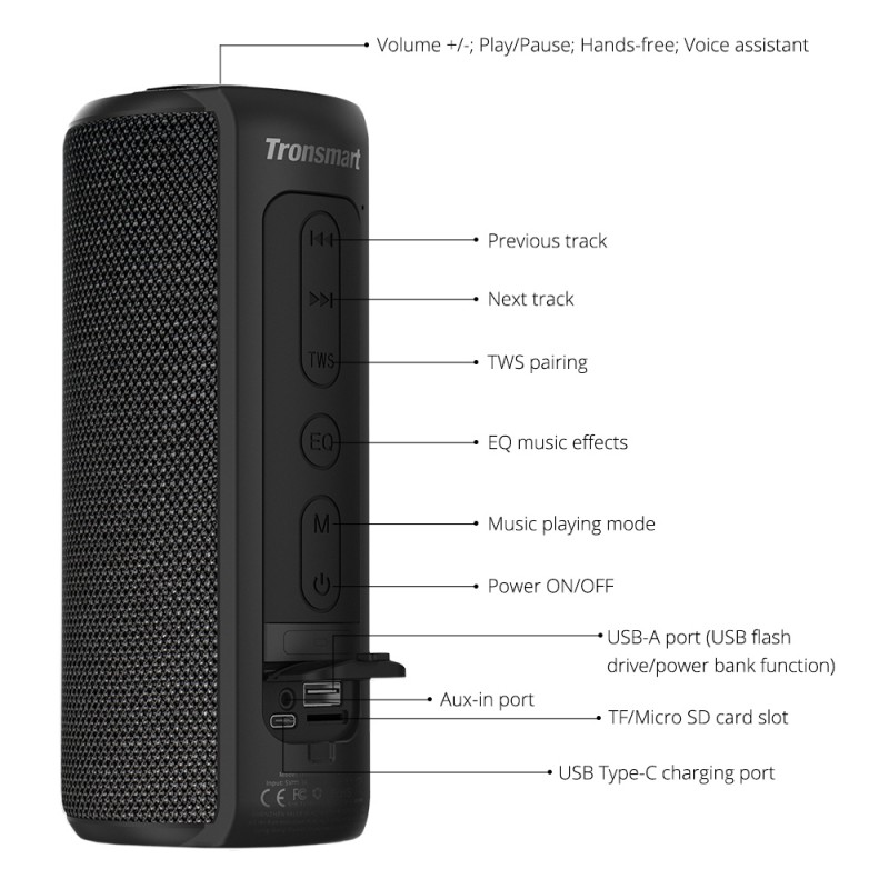 Tronsmart hot sale t6 tws