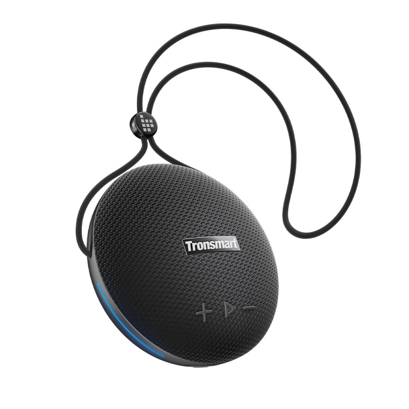 

Портативная акустика Tronsmart Splash 1, 15 Вт, AUX, Bluetooth, подсветка, черный, Splash 1
