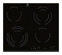 

Электрическая варочная панель ELECTROLUX EHF6343FOK, 4 конфорки, черый (EHF6343FOK), EHF6343FOK