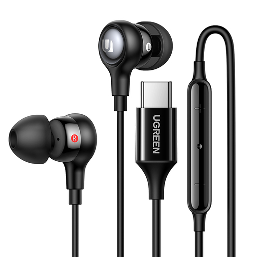 

Проводная гарнитура UGREEN EP103, USB Type-C, черный (30638), EP103