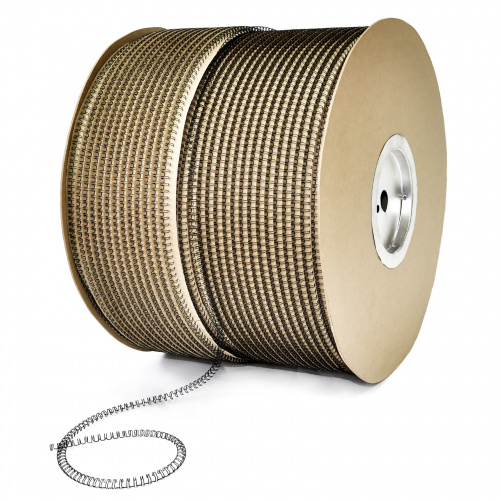 

Пружины для переплета 11.1мм, до 85 листов, металл, 1/33500, черные, ТМ DA Пружины в бобинах (8431), Черный, Пружины в бобинах