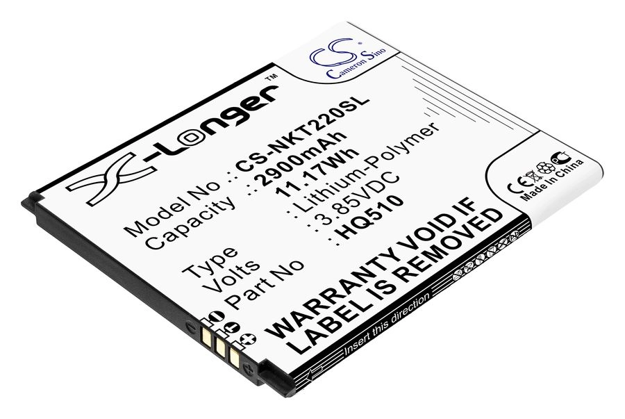 

Аккумулятор CameronSino для Nokia 2.2, 2.2 2019, 3.85V, 3000mAh (CS-NKT220SL)
