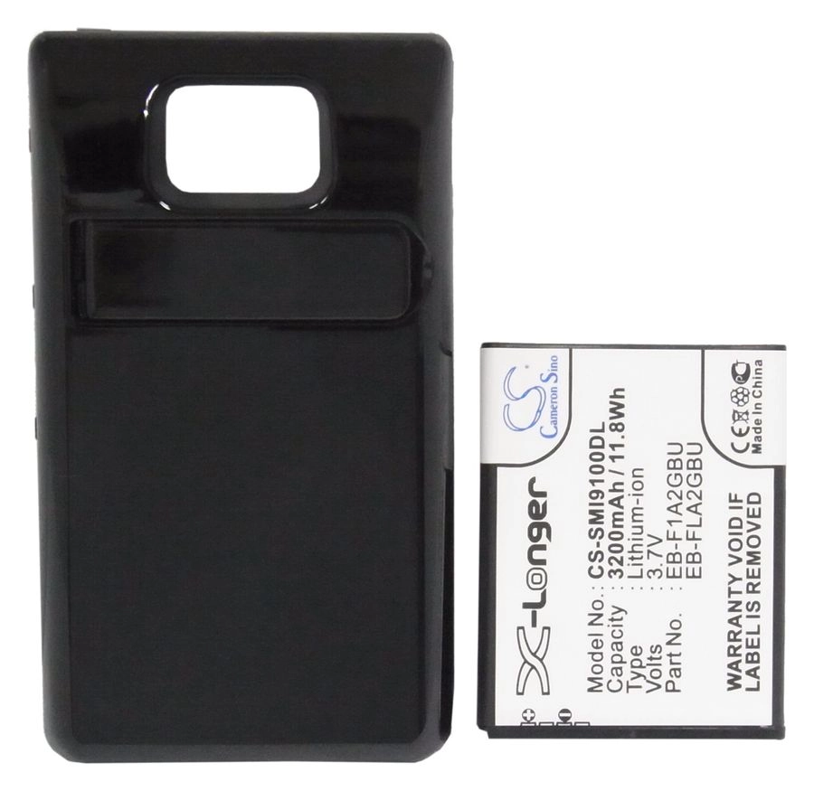 

Аккумулятор CameronSino для Samsung GT-i9100 Galaxy S II, SGH-i777 Galaxy S II, 3.7V, 3200mAh (CS-SMI9100DL)