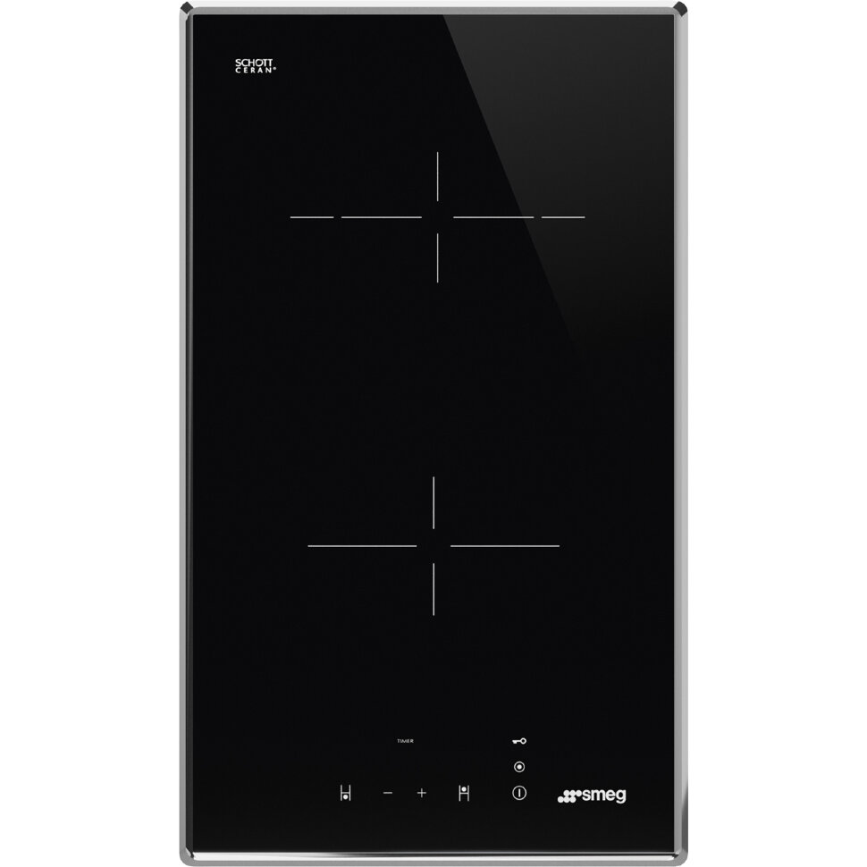 

Электрическая варочная панель SMEG SE232TX1 2 конфорки, черный (SE232TX1), Черная, SE232TX1
