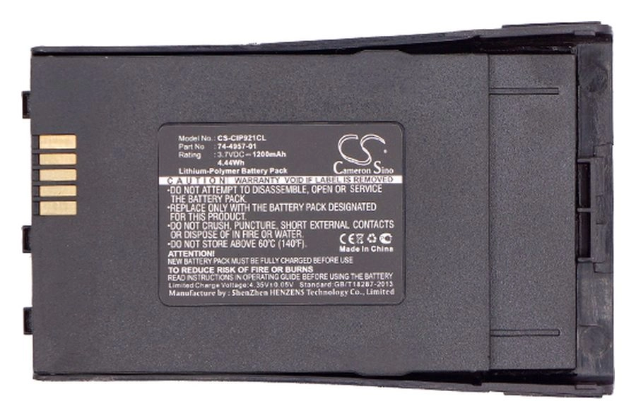 

Аккумулятор CameronSino CP-BATT-7921G-EXT= для Cisco 7921G, 3.7V, 1200mAh (CS-CIP921CL)