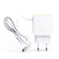 

Сетевое зарядное устройство RockBox RC-M02, microUSB, 1A, белый (202945), micro USB, 0