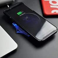 

Сетевое зарядное устройство безпроводное K10 5W, microUSB, белый (120031), K10