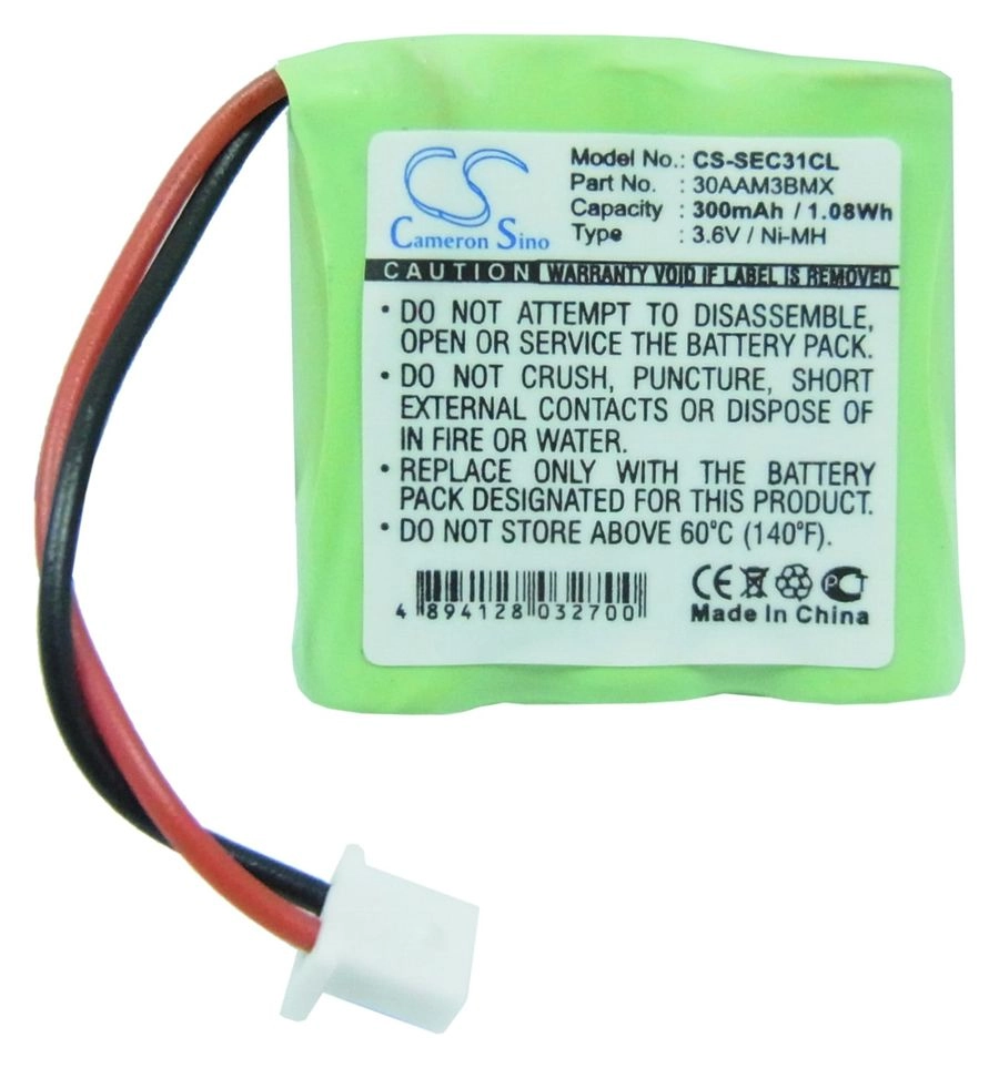 

Аккумулятор CameronSino 30AAM3BMX для Sagem, 3.6V, 300 мА·ч (CS-SEC31CL)