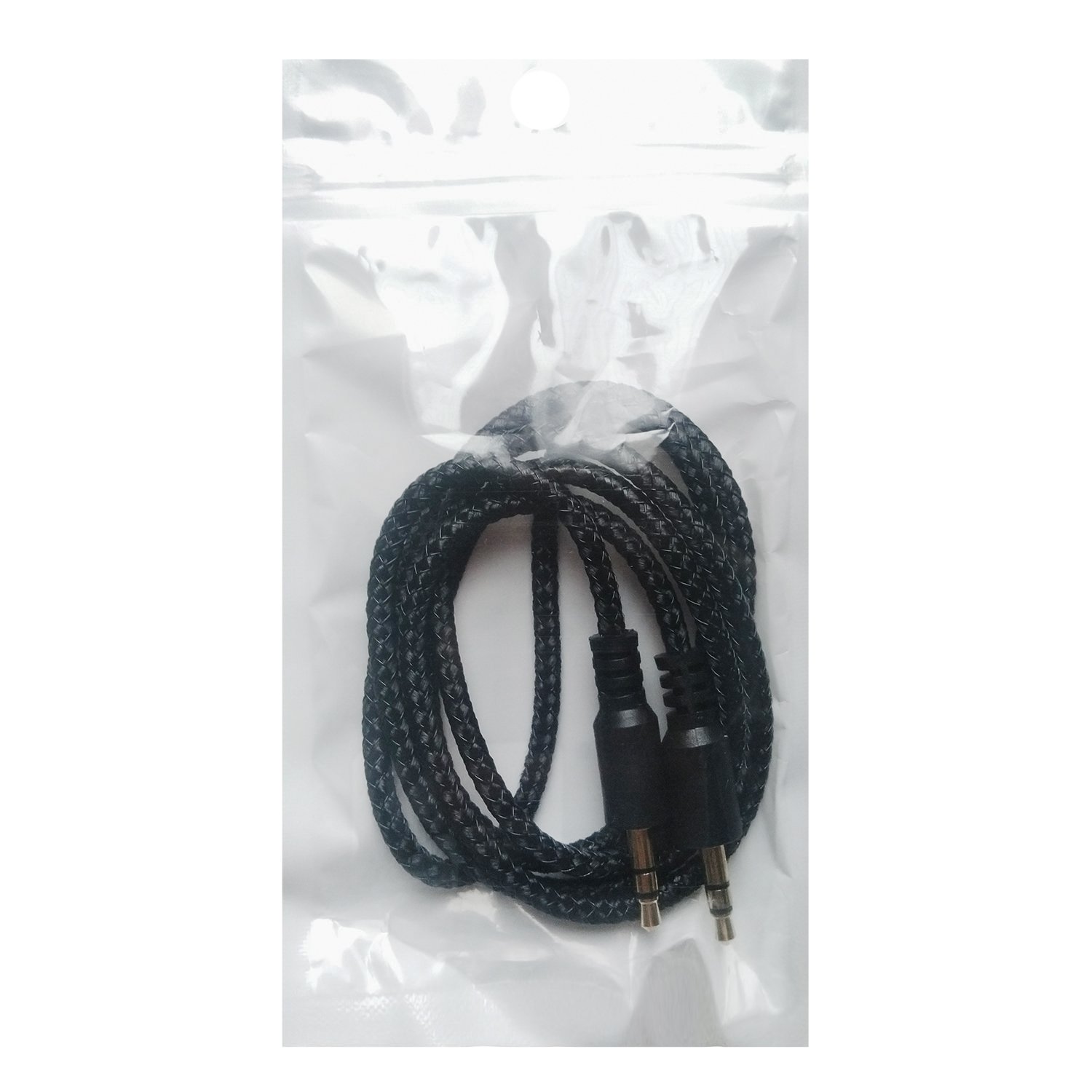 

Кабель Jack 3.5mm(M)-Jack 3.5mm(M), 1м, черный AU110 (122550), AU110
