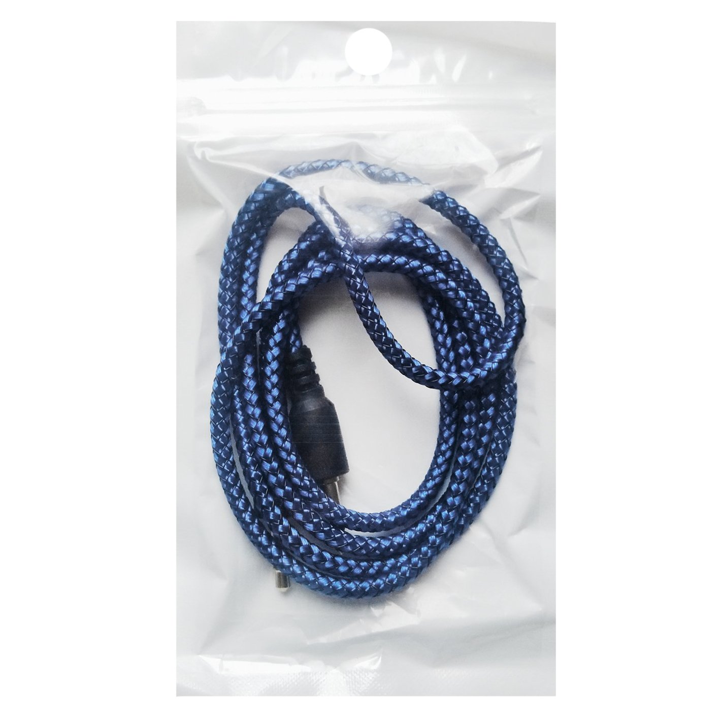 

Кабель Jack 3.5mm(M)-Jack 3.5mm(M), 1м, синий AU110 (122551), AU110