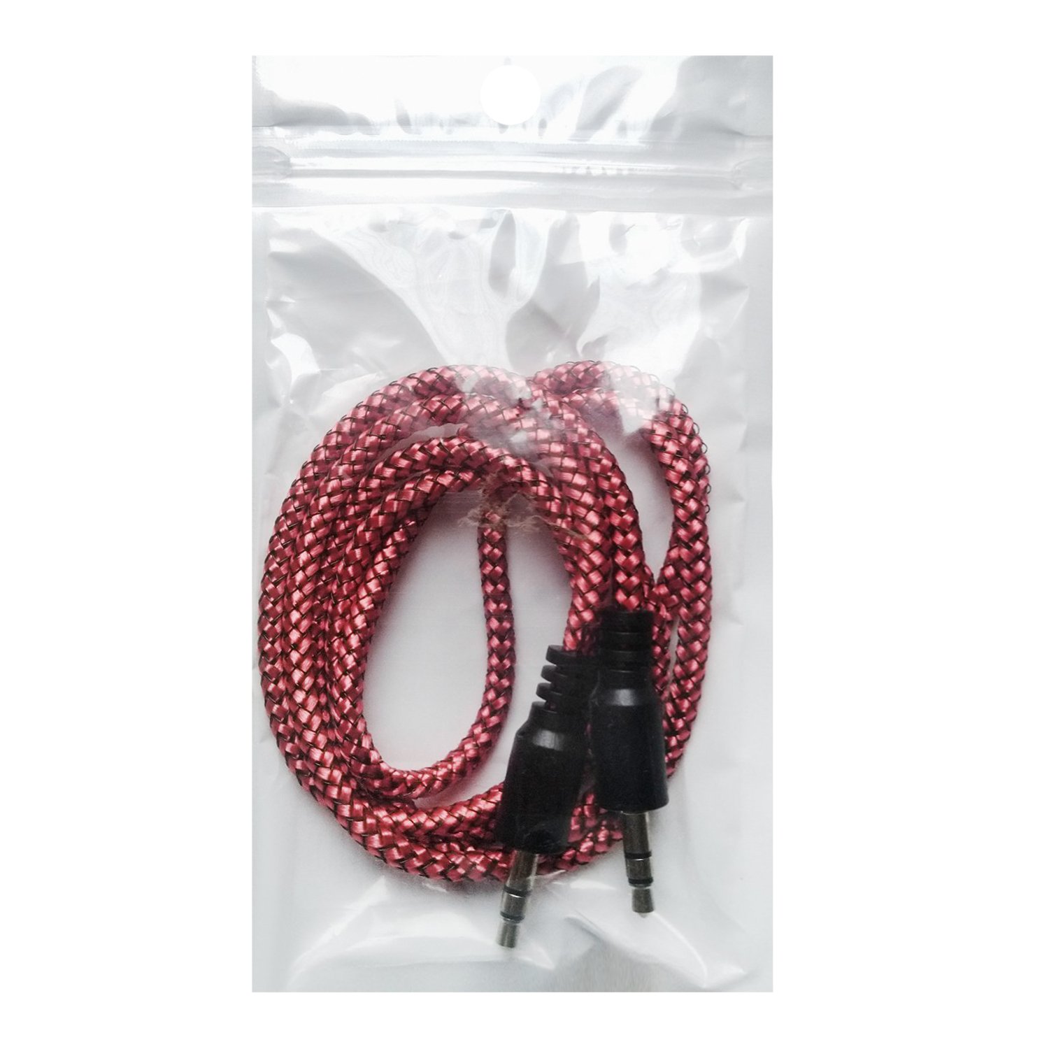 

Кабель Jack 3.5mm(M)-Jack 3.5mm(M), 1м, красный AU110 (122552), AU110