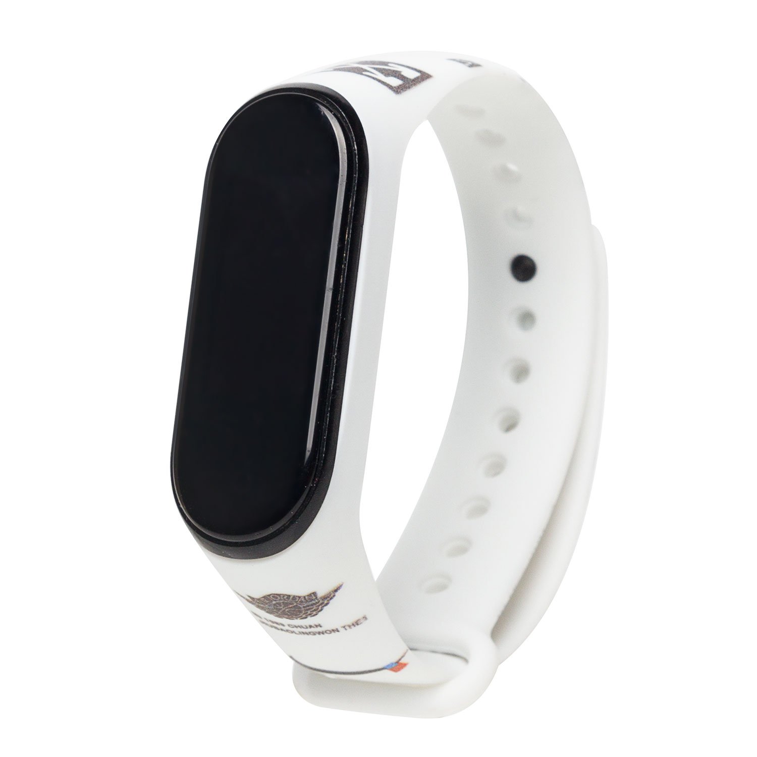 

Ремешок для Xiaomi Mi Band 3/Mi Band 4, силиконовый, белый (131586), WB01
