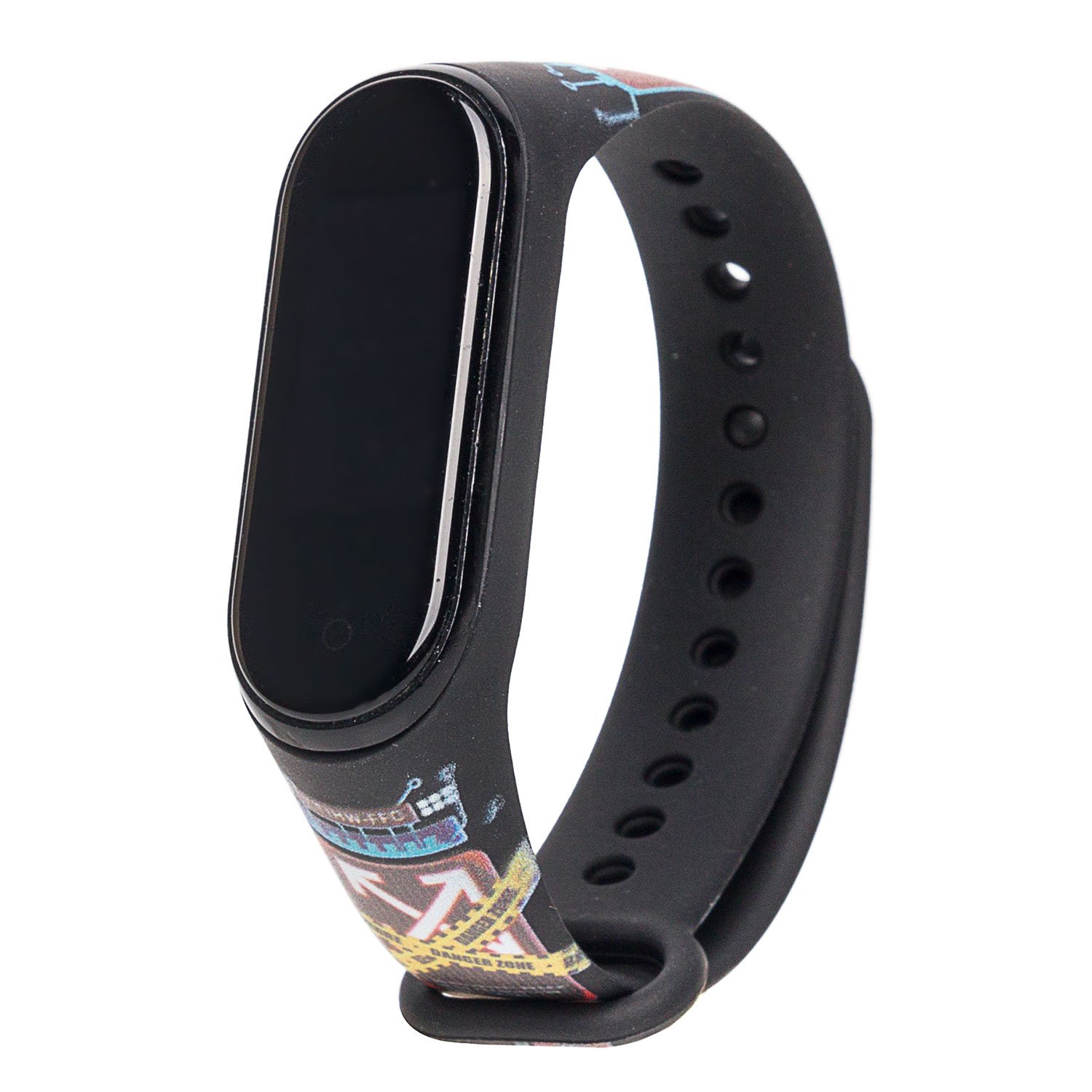 

Ремешок для Xiaomi Mi Band 3/Mi Band 4, силиконовый, черный (131582), WB01