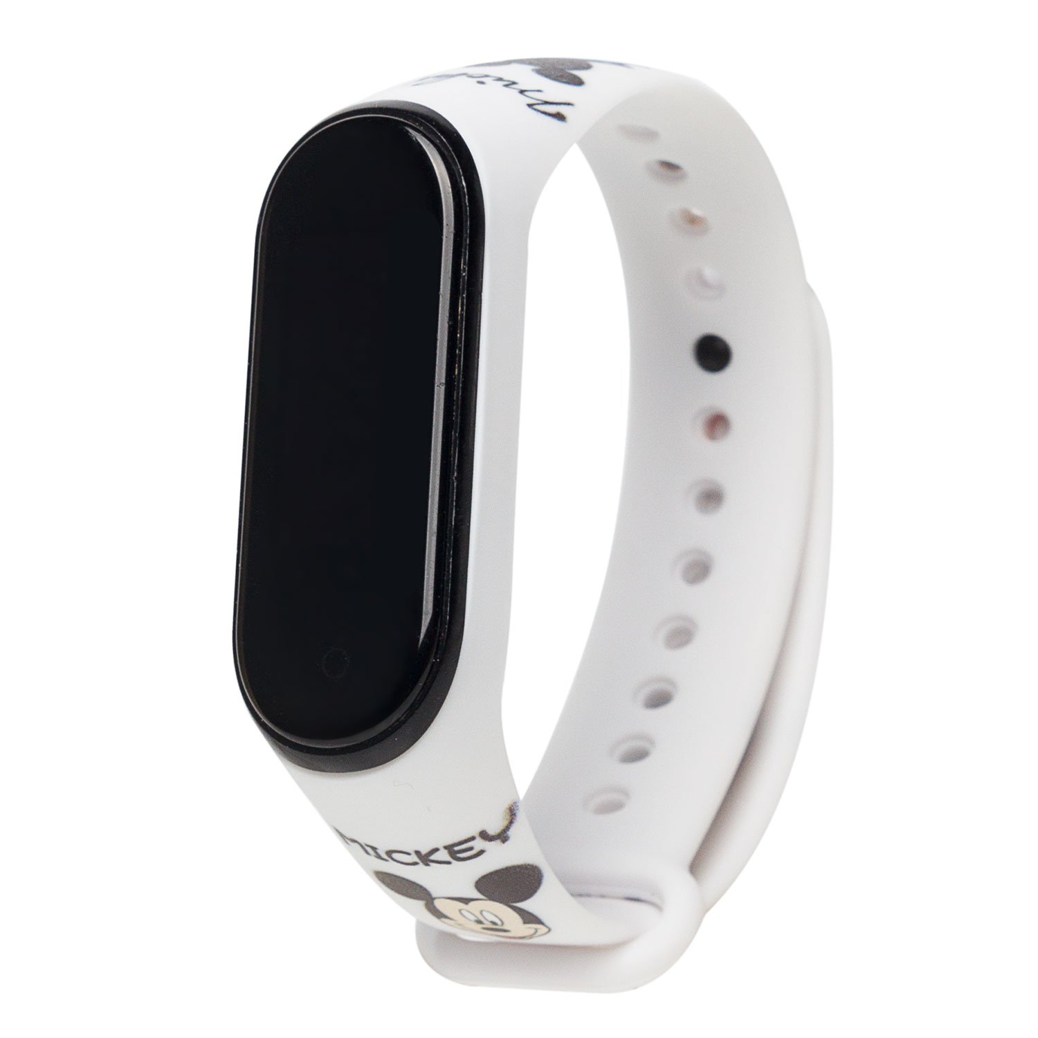 

Ремешок для Xiaomi Mi Band 3/Mi Band 4, силиконовый, белый (131574), WB01