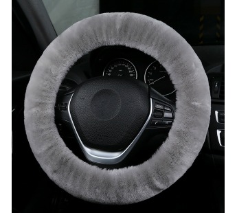 

оплетка на руль 131966, меховая, серый (131966), 131966