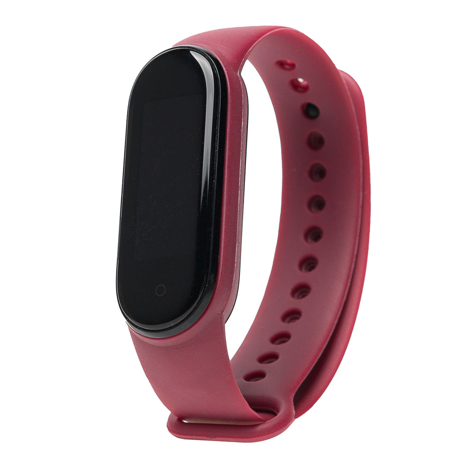 

Ремешок для Xiaomi Mi Band 5/Mi Band 6, силиконовый, бордовый (205863), WB13