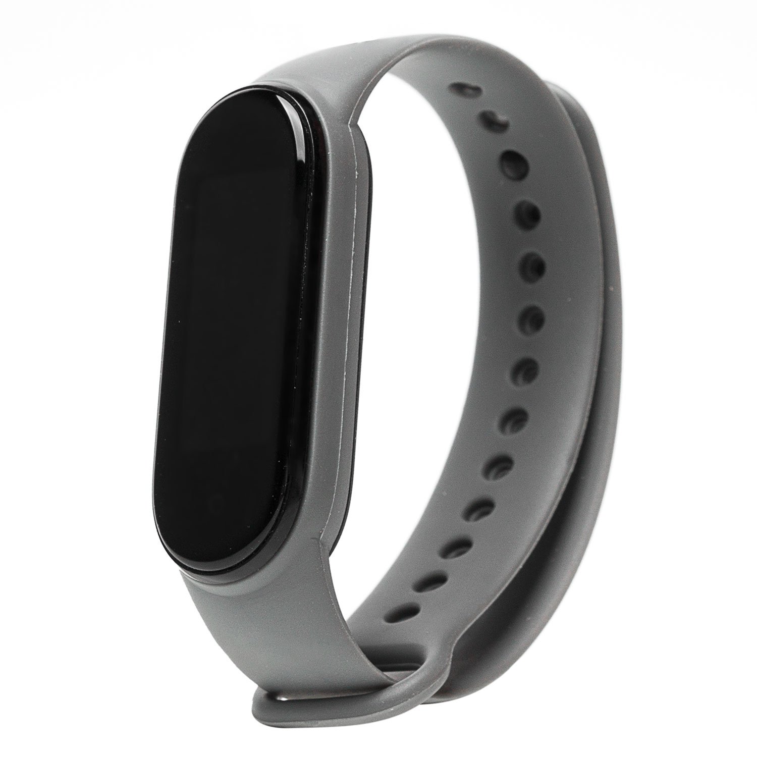 

Ремешок для Xiaomi Mi Band 5/Mi Band 6, силиконовый, серый (205859), WB13