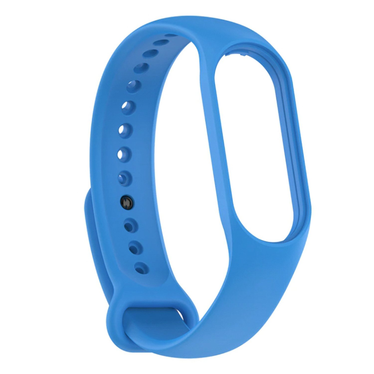 

Ремешок для Xiaomi Mi Band 7, силиконовый, светло-синий (206594), WB13