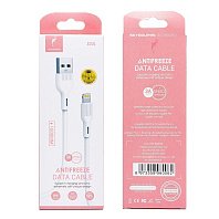 

Кабель USB-Lightning 8-pin, 3A быстрая зарядка, 1м, белый SKYDOLPHIN S03L (206471), S03L