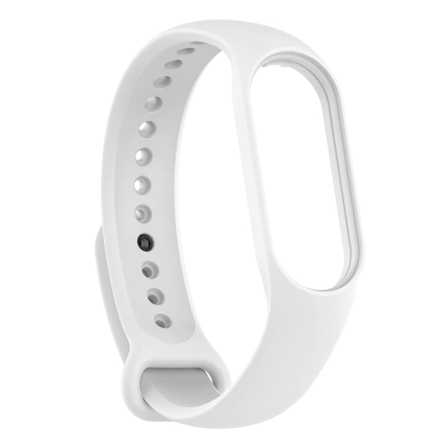 

Ремешок для Xiaomi Mi Band 7, силиконовый, белый (206605), WB13