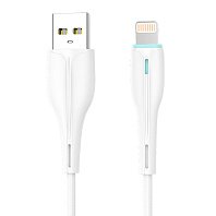

Кабель USB-Lightning 8-pin, 3A быстрая зарядка, 1м, белый SKYDOLPHIN S48L (206485), S48L