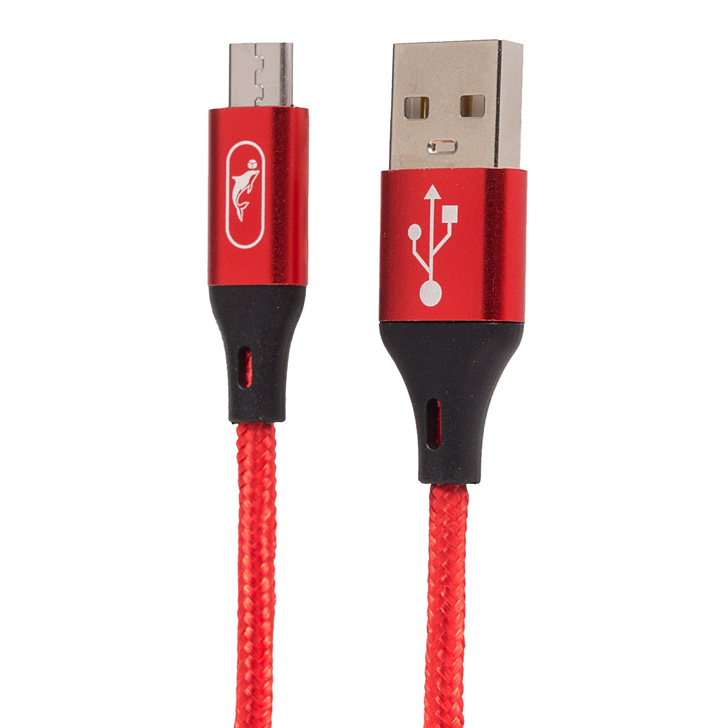 

Кабель USB-Micro USB, 2.4A, 1м, красный SKYDOLPHIN S55V (206458), S55V