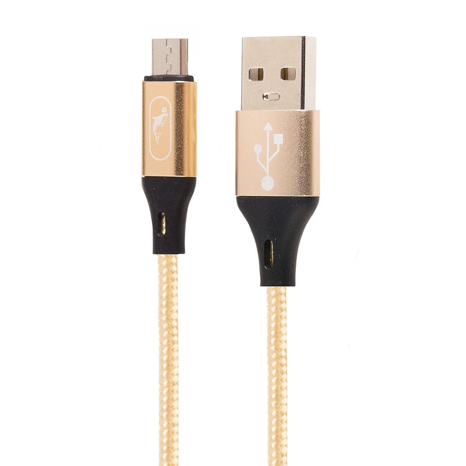 

Кабель USB-Micro USB, 2.4A, 1м, золотистый SKYDOLPHIN S55V (206459), S55V