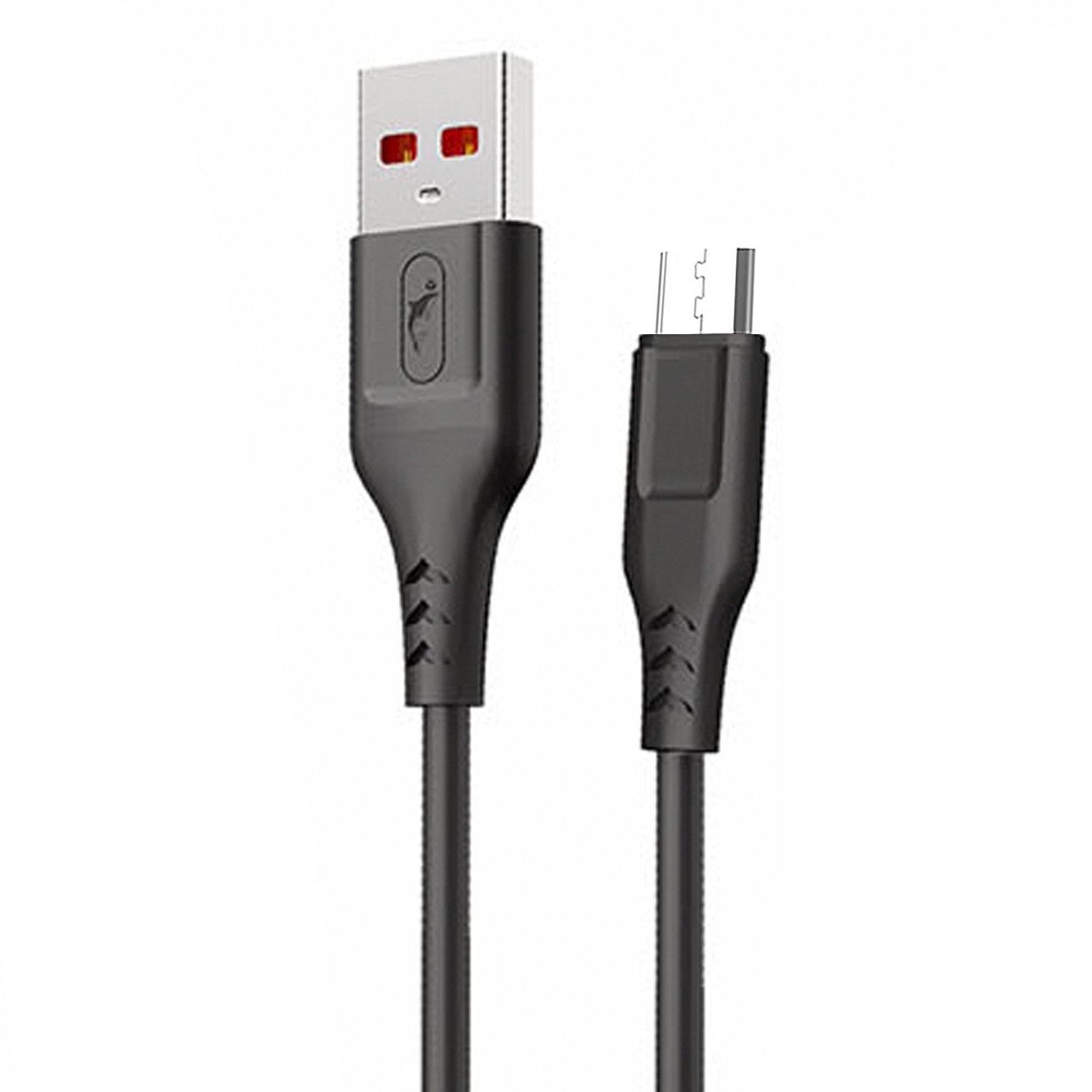 

Кабель USB-Micro USB 2.0(Bm), 2.4A, 1м, черный SKYDOLPHIN S61V (206453), S61V
