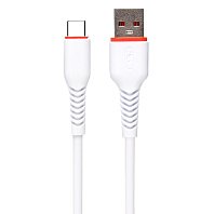 

Кабель USB-USB Type-C, 2.4A, 1м, черный SKYDOLPHIN S54T (206511), Белый, S54T