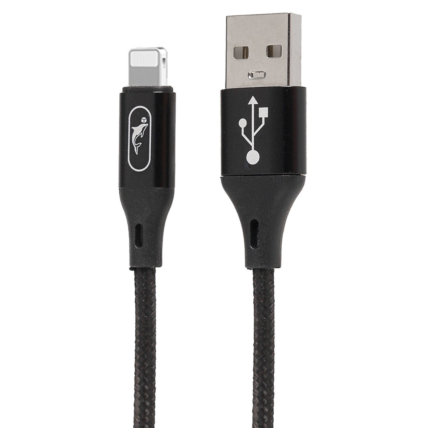 

Кабель USB-Lightning 8-pin, 2.4A, 1м, черный SKYDOLPHIN S55L (206478), S55L