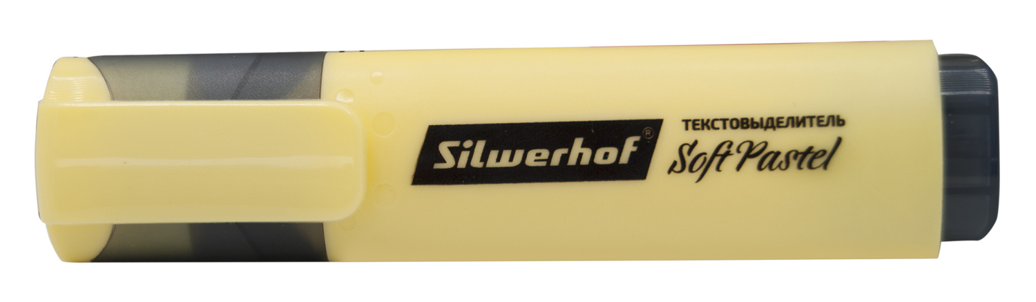

Текстовыделитель Silwerhof Soft Pastel скошенный пиш. наконечник 1-5мм ванильный коробка (1218357/108133-27), Soft Pastel