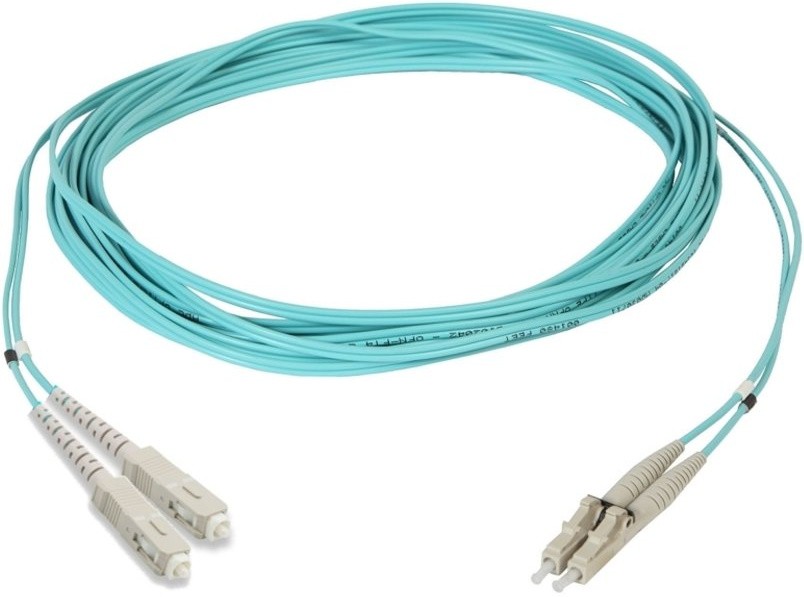 

Патч-корд оптический CommScope, LC/UPC-SC/UPC, многомодовый, 50/125, OM3, двойной, 10м, голубой (1-6536967-0)
